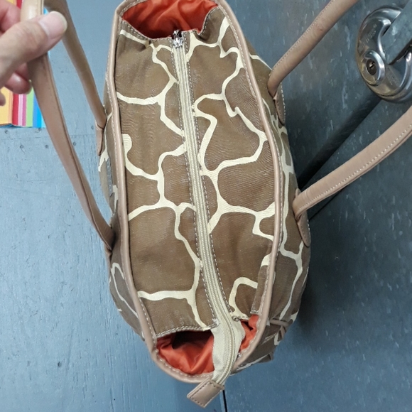 Sephora Giraffe Animal Print Canvas Tote Bag - Picture 3 of 16